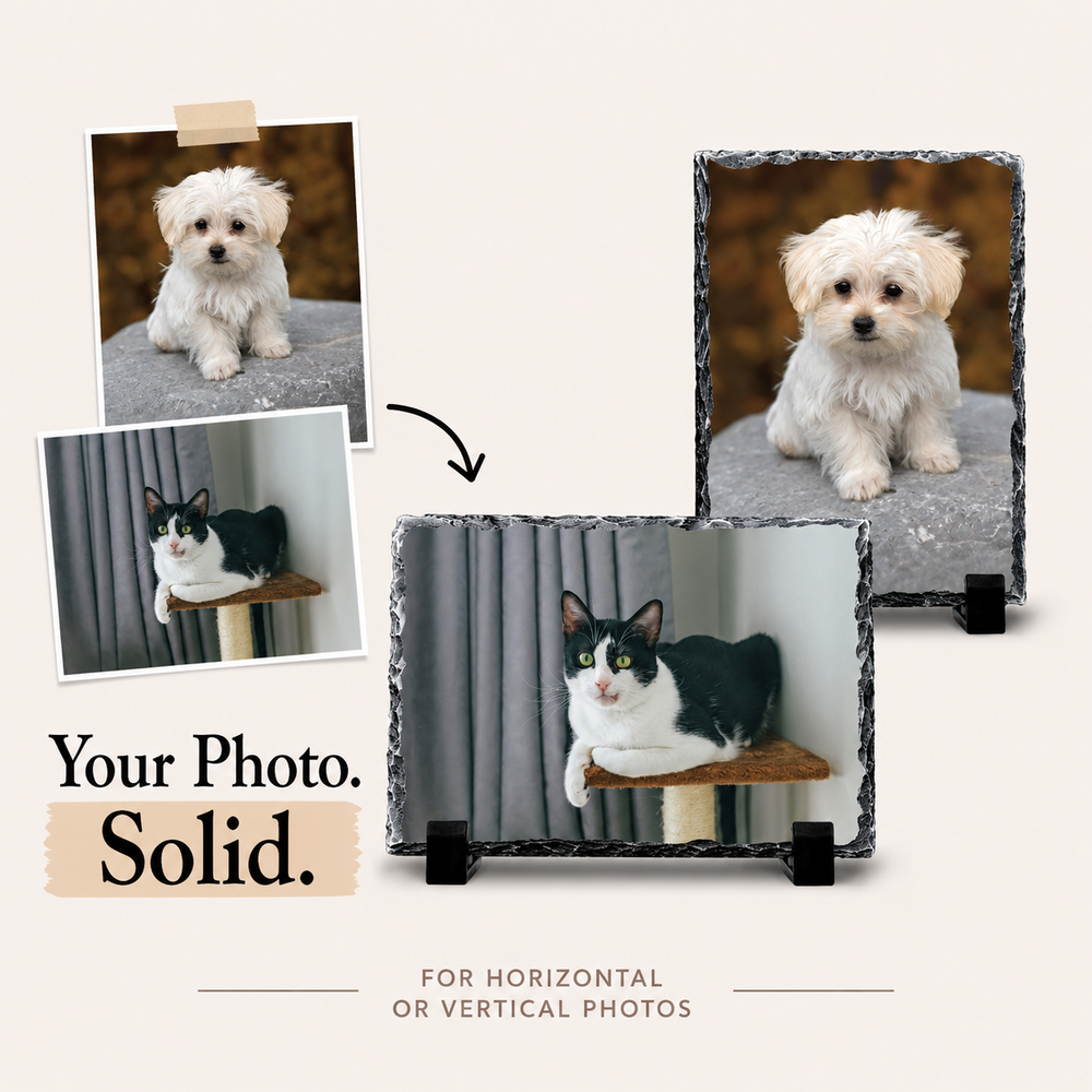 Decorative Photo Slate