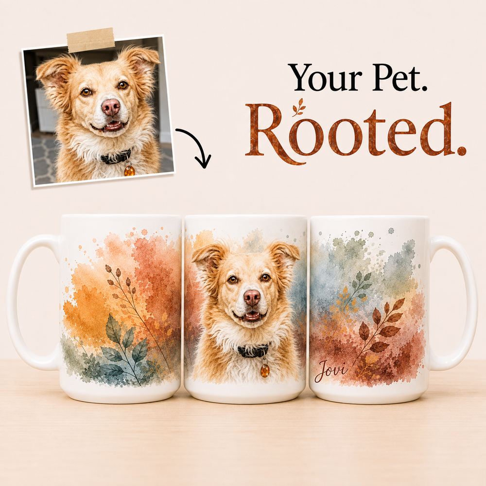 Earth and Easel Collection Ceramic Mug