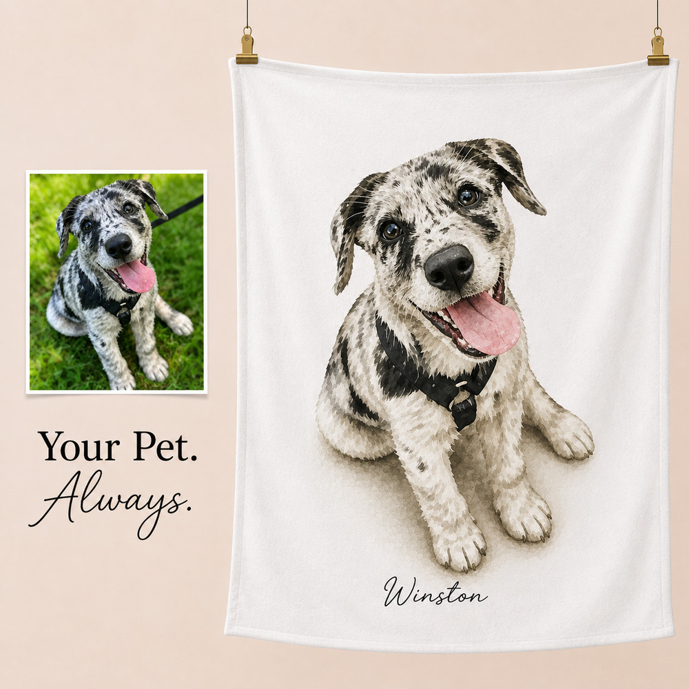Always Loved Collection Plush Blanket