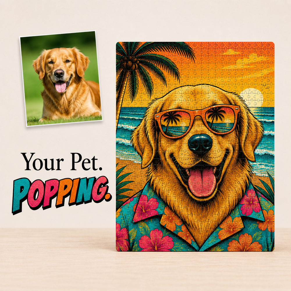 Pop Art Paradise Puzzle