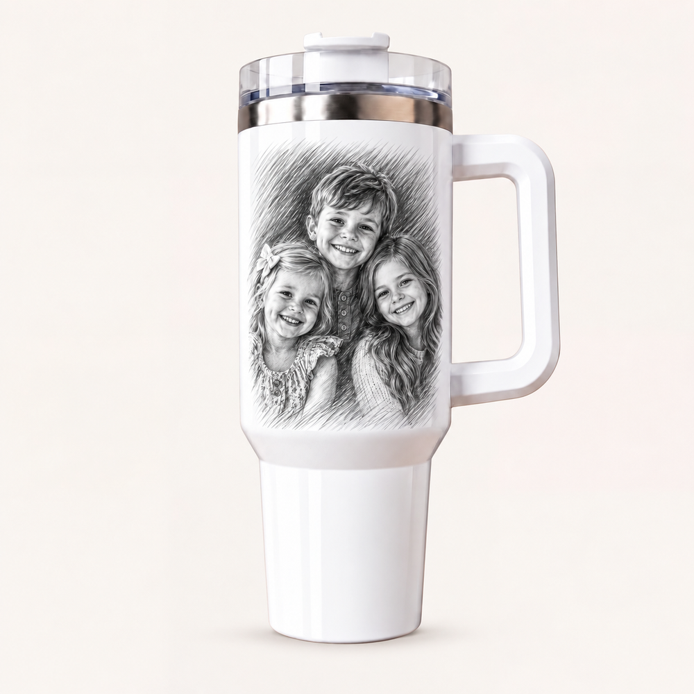 Sketchbook Collection 40oz Tumbler