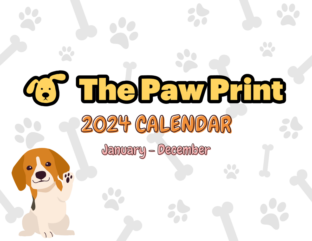 The 2025 Paw Print Calendar The Paw Print