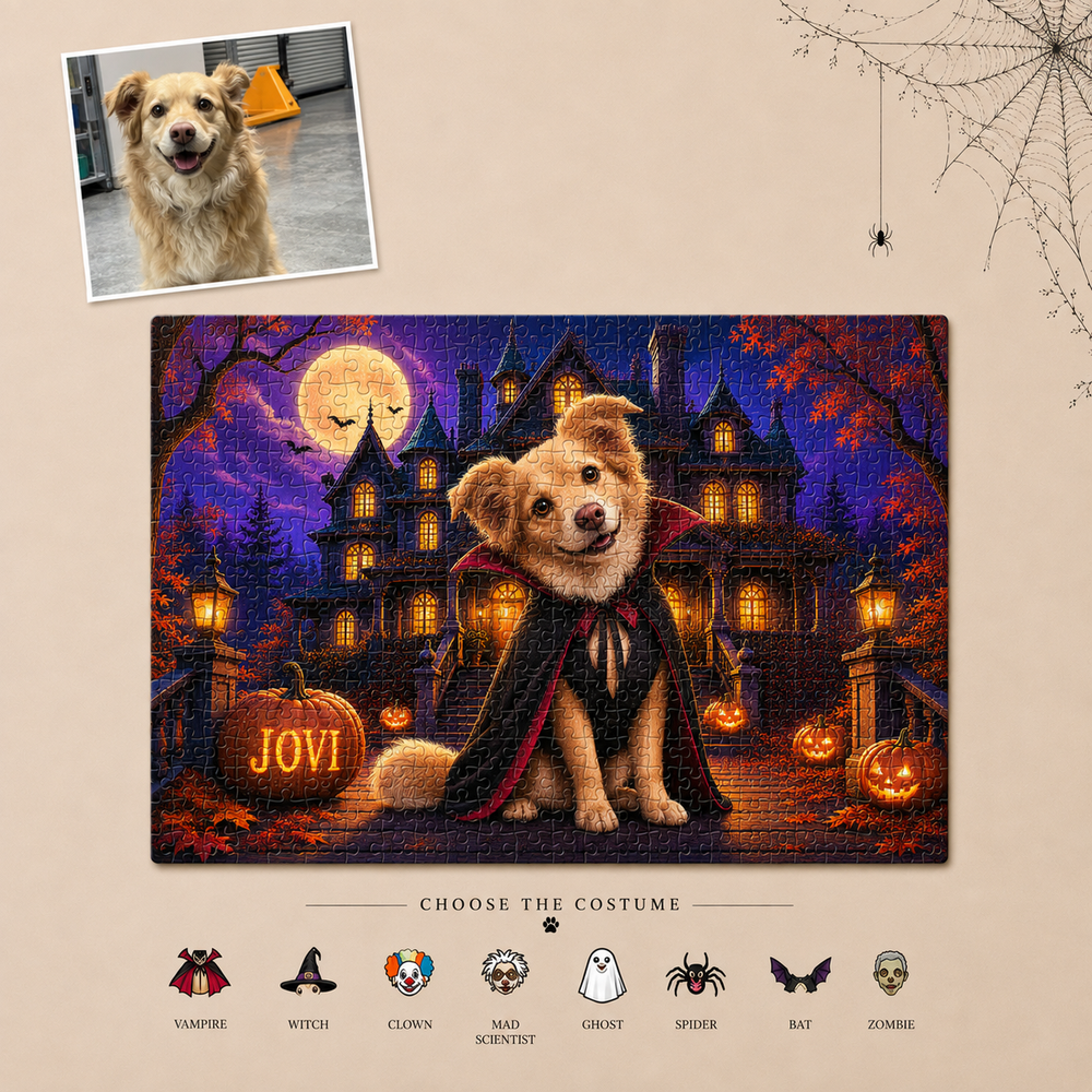 Fright Night Collection - Tricks and Treats Puzzle
