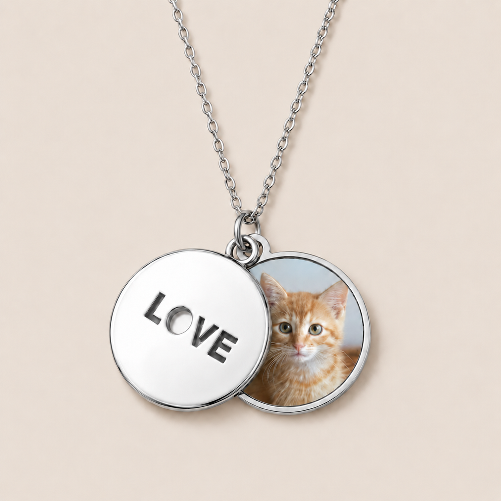 Always With Me Photo Necklace