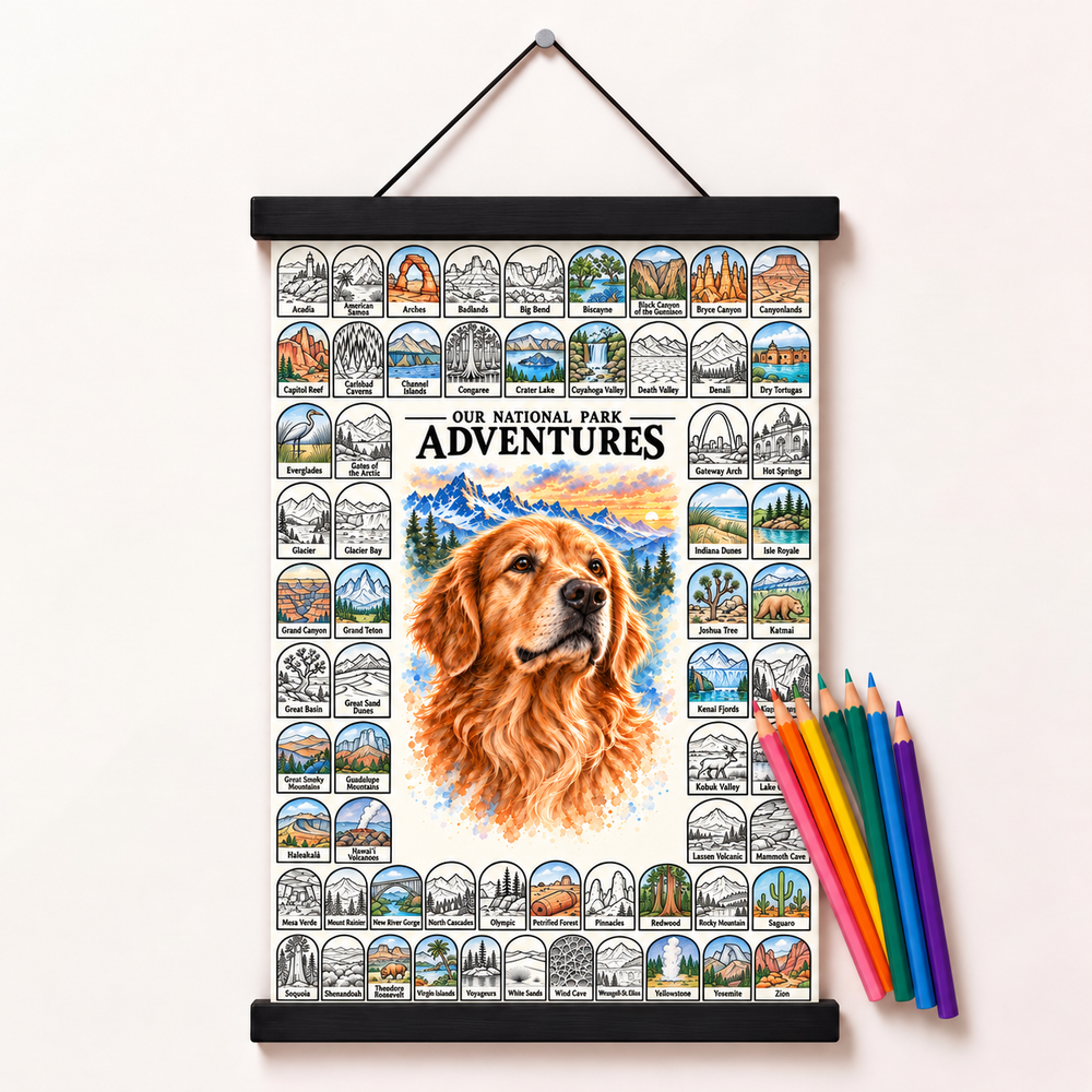 National Parks Explorer’s Keepsake for Pet Lovers