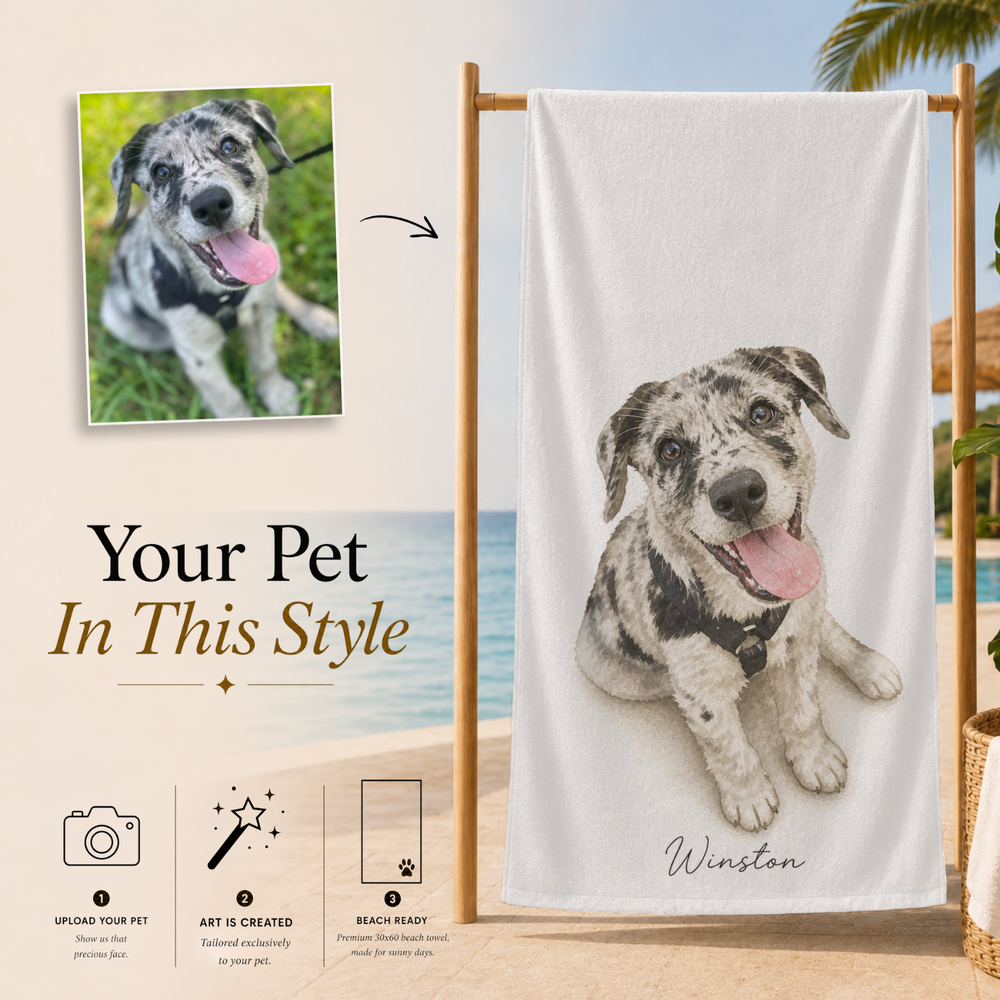 The Companion Collection Beach Towel
