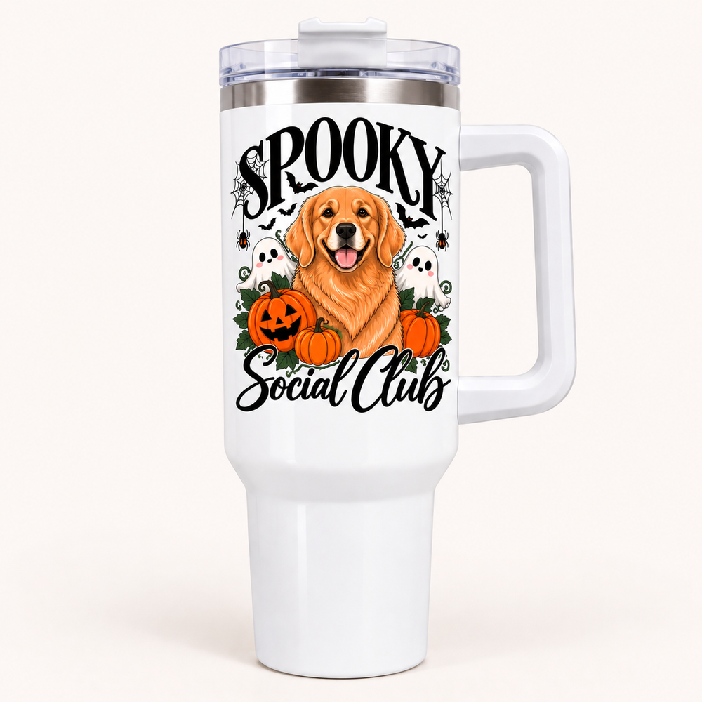 Spooky Social Club 40 oz Tumbler