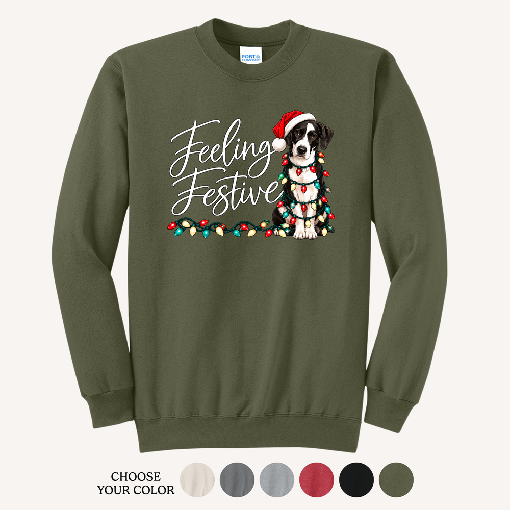 Feeling Festive Custom Sweatshirt