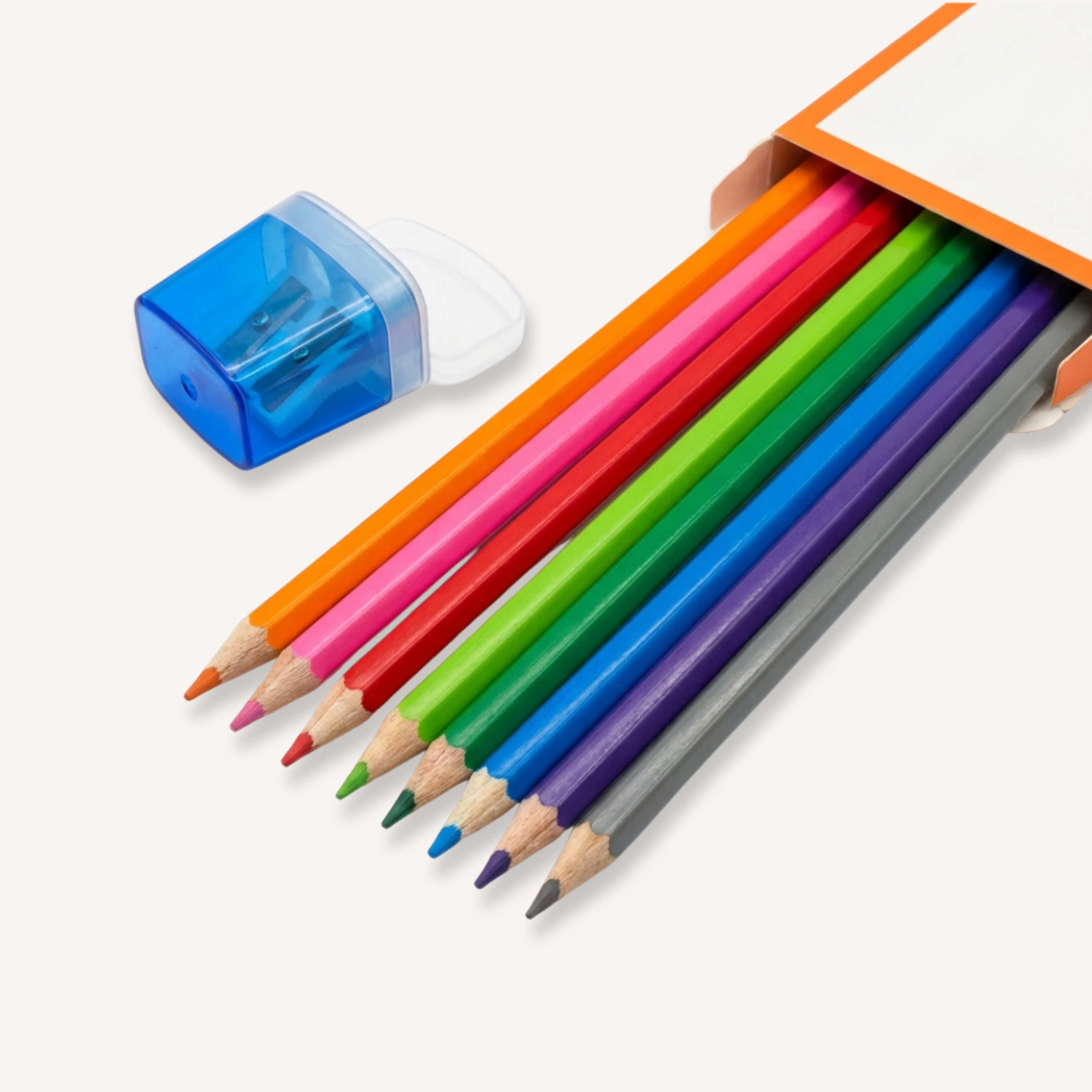 Colored Pencils + Sharpener Kit