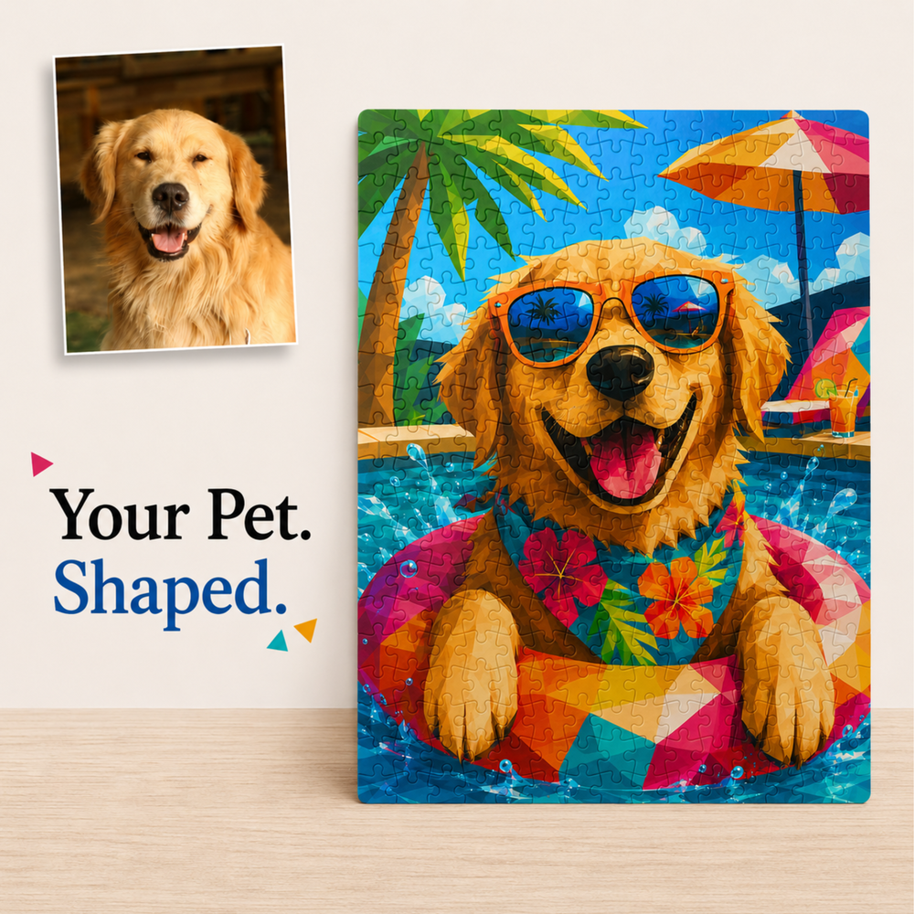 Poolside Prism Pet Puzzle