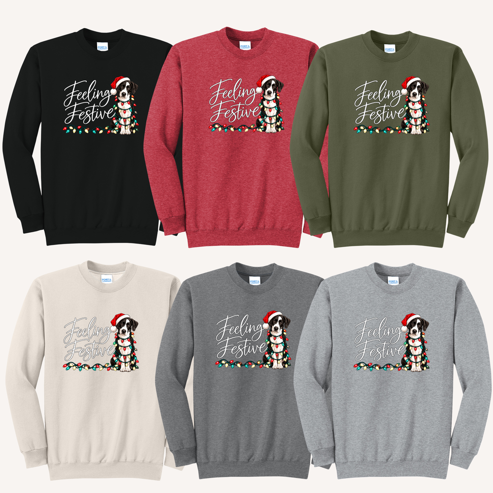 Feeling Festive Custom Sweatshirt