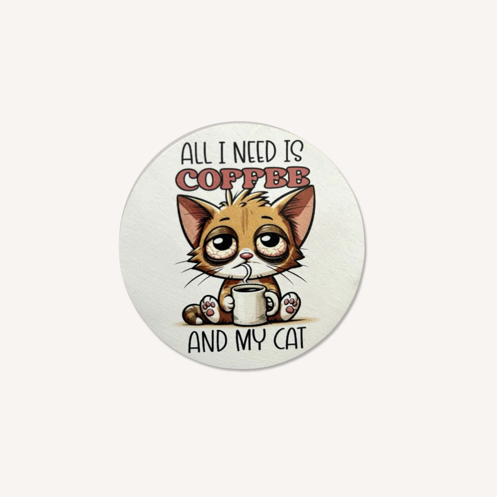 Coffee and My Cat Magnet