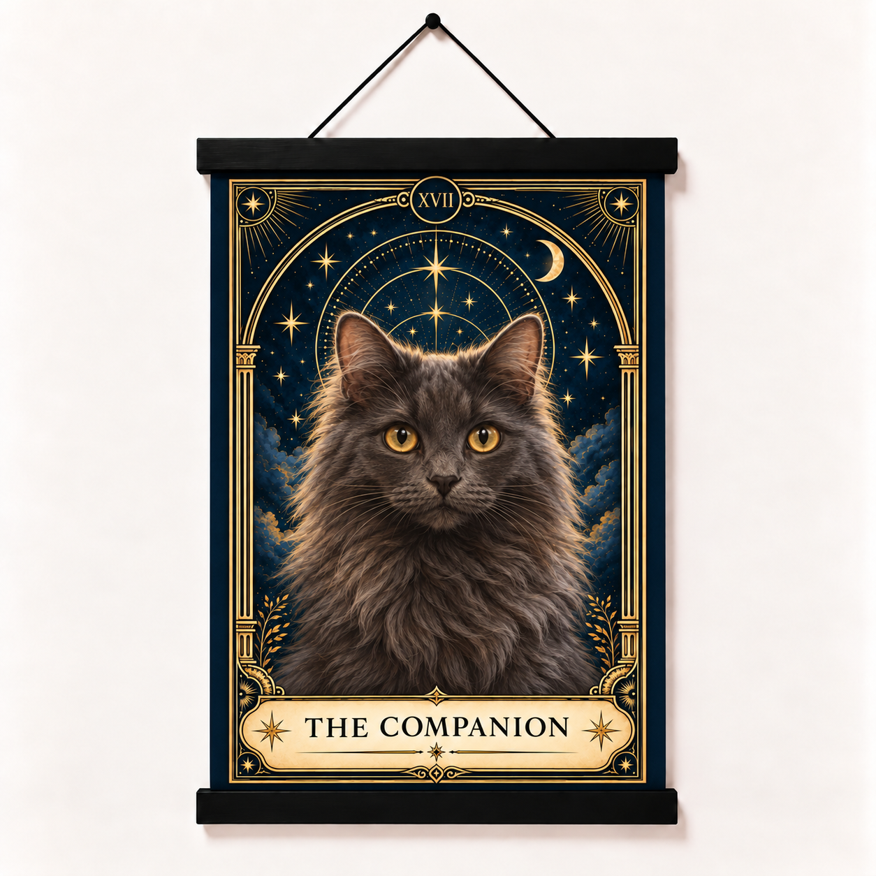 The Companion Custom Tarot Canvas and Wall Mount