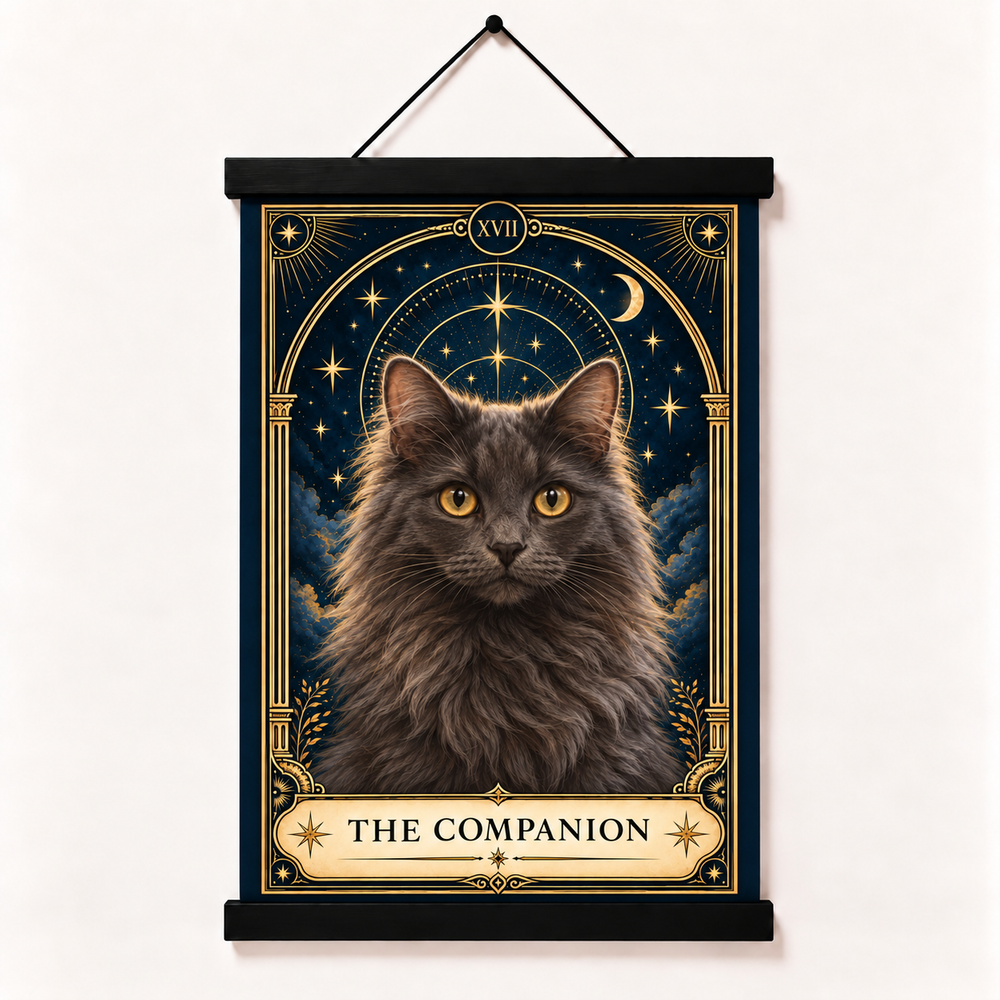 The Companion Custom Tarot Canvas and Wall Mount