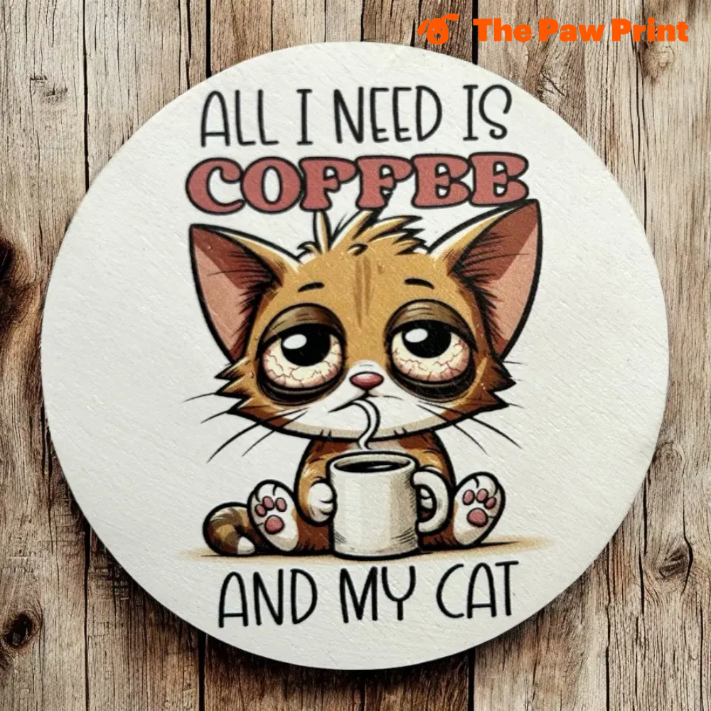 Funny Coffee and My Cat Magnet
