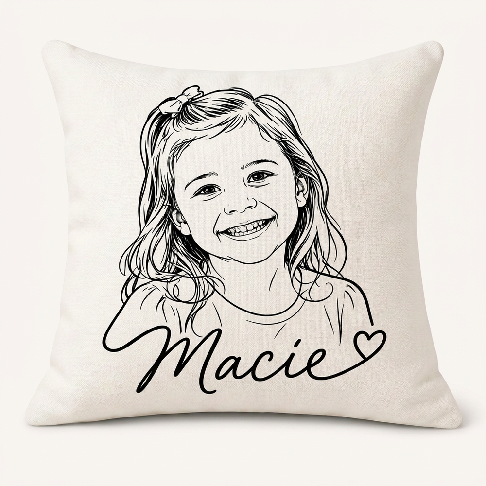 Drawn Together Collection Accent Pillow