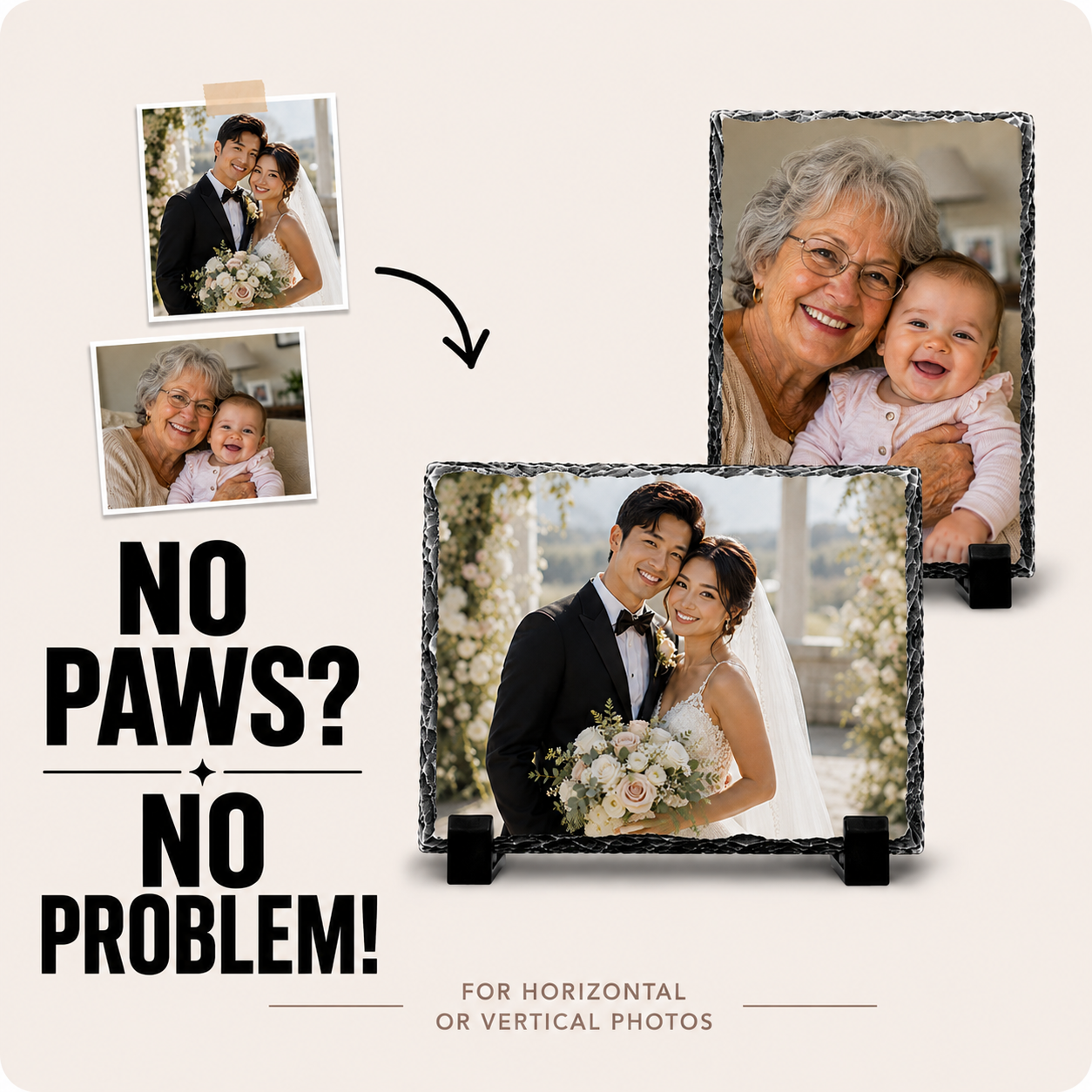 Decorative Photo Slate