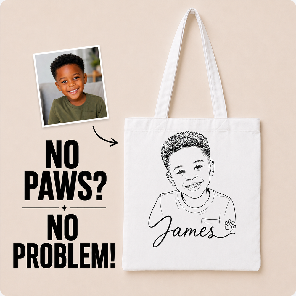 Drawn Together Collection Canvas Tote Bag