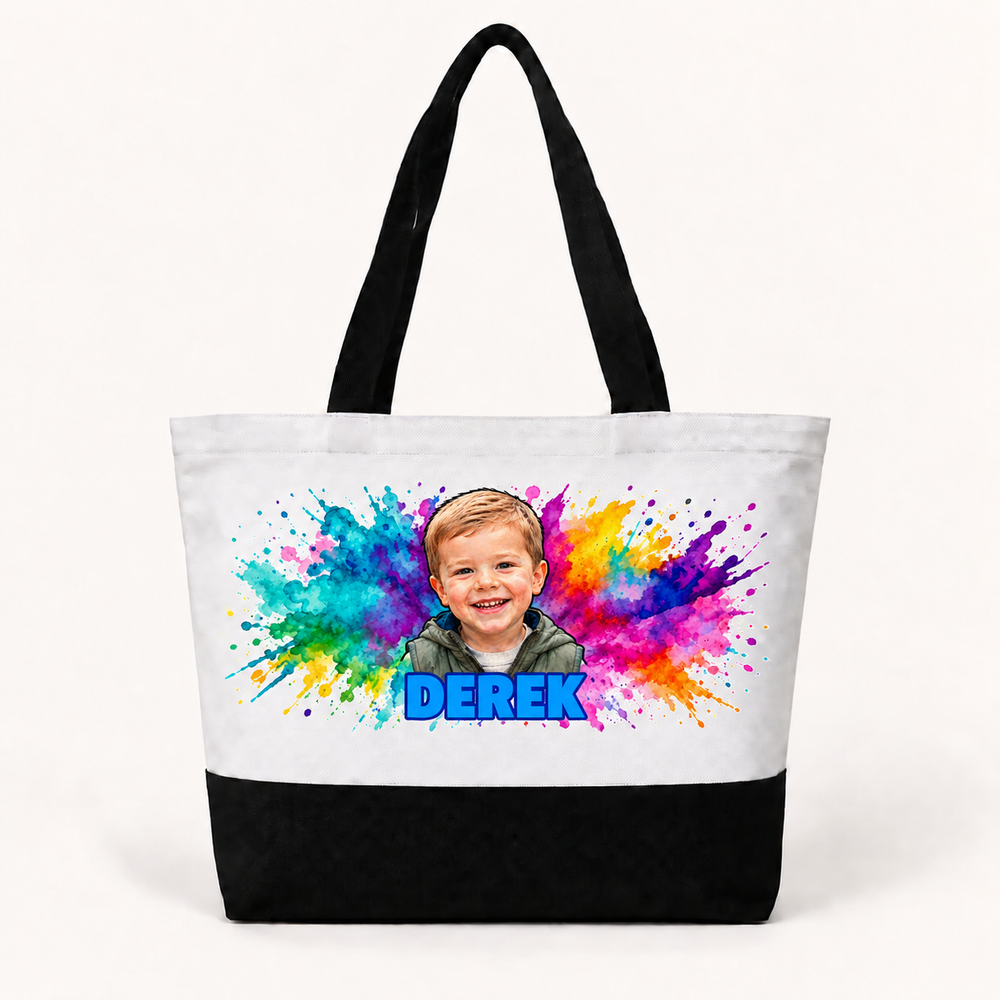 Paint Explosion Collection Tote Bag