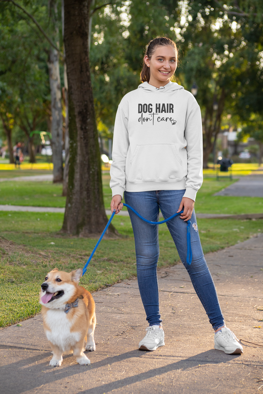 Dog Hair Don't Care Unisex Hoodie