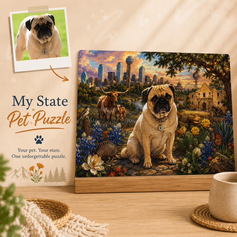 My State Pet Puzzle