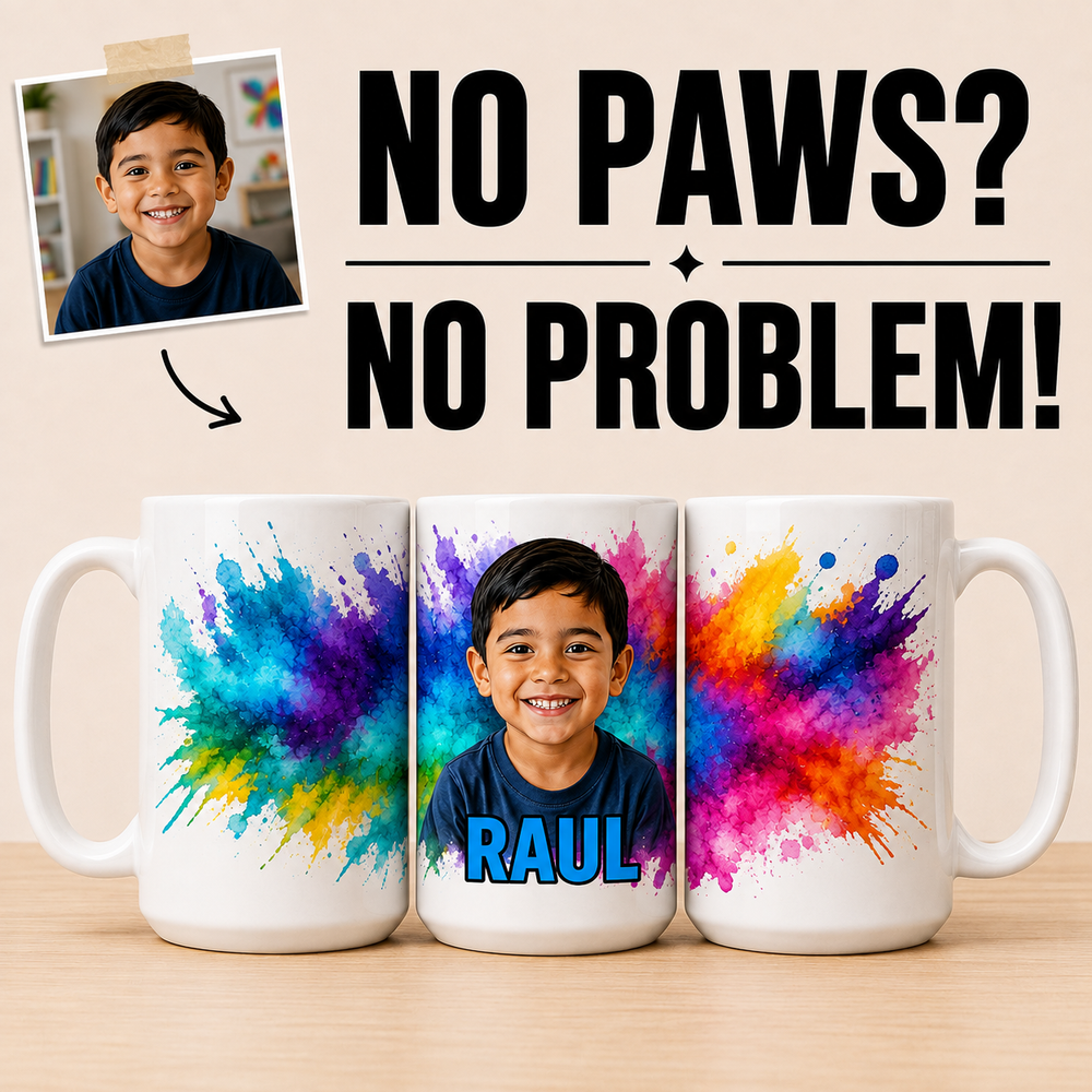 Paint Explosion Collection Ceramic Mug