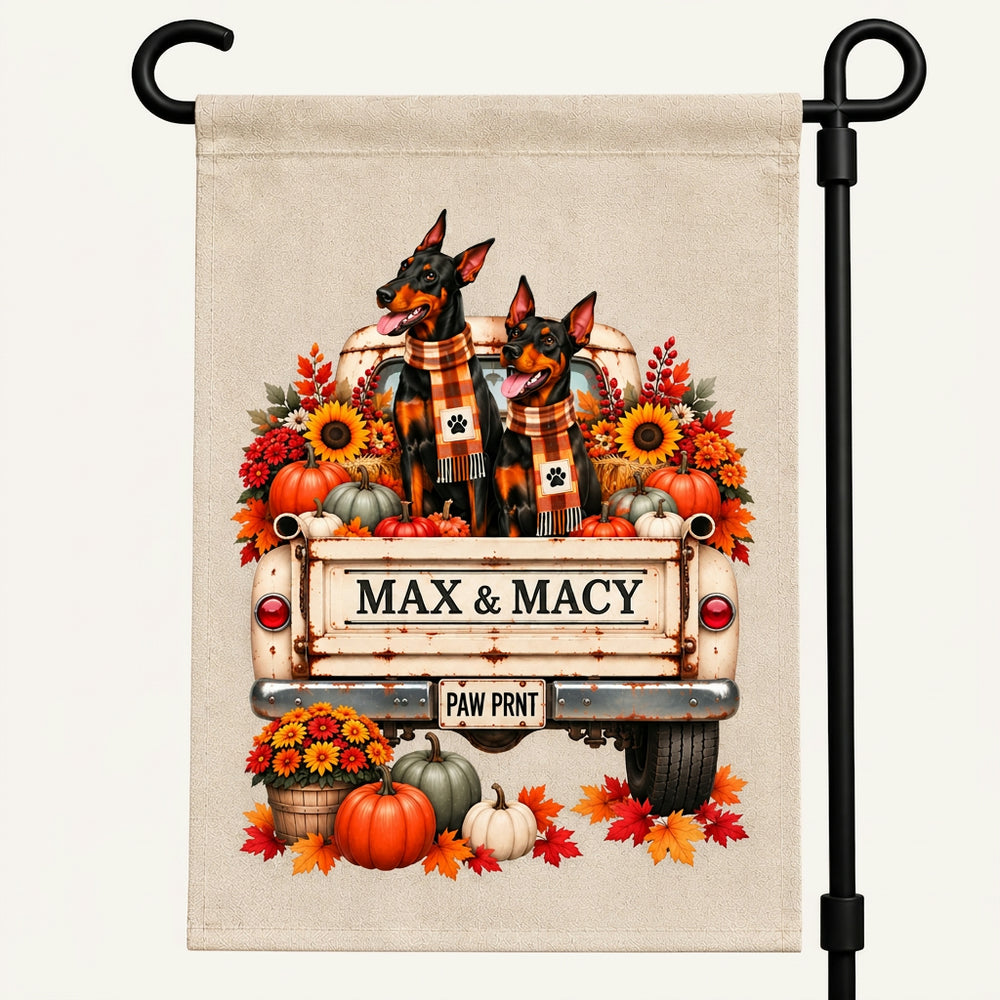 Harvest Roads Collection Yard Flag and Stand