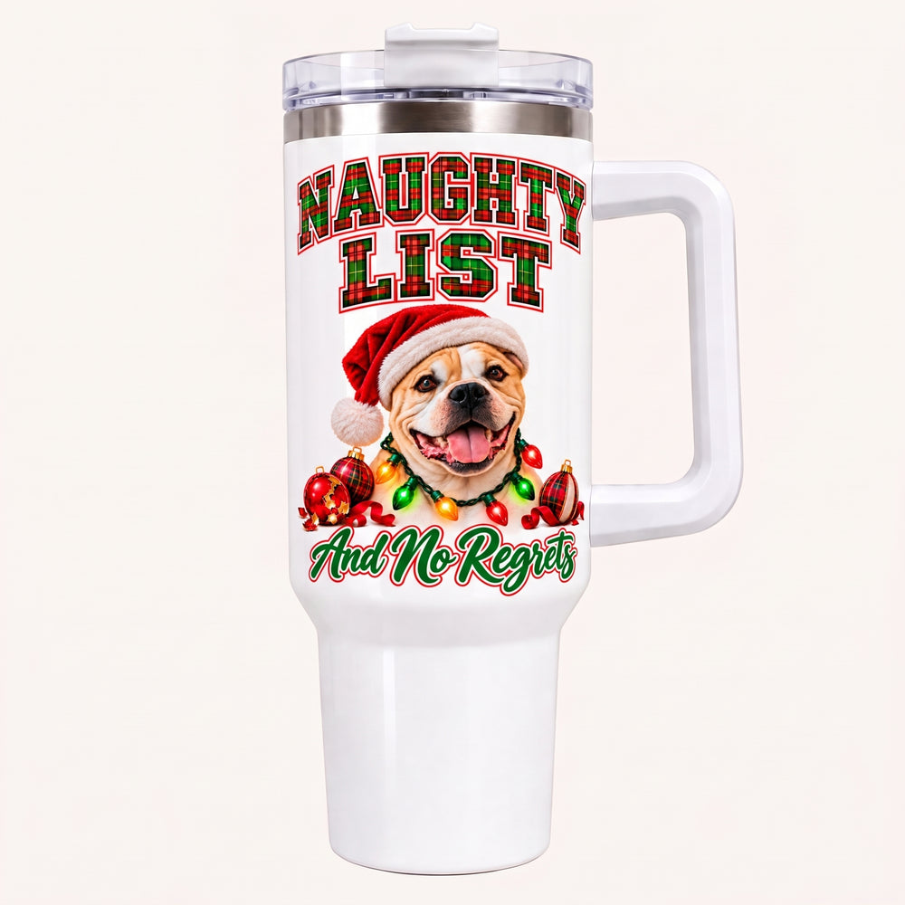No Regrets 40 oz Tumbler