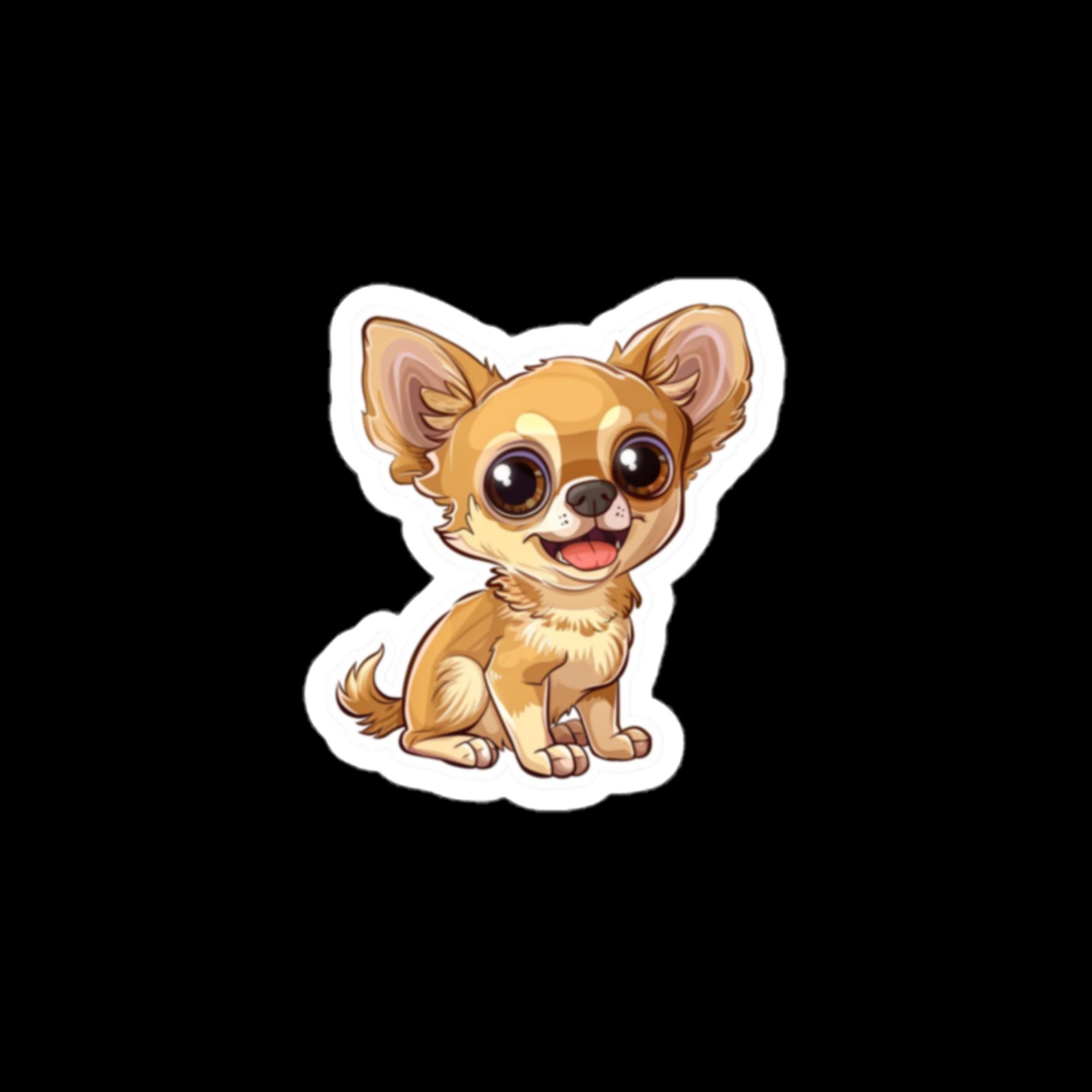 3"x3" Bubble-Free Chihuahua Sticker