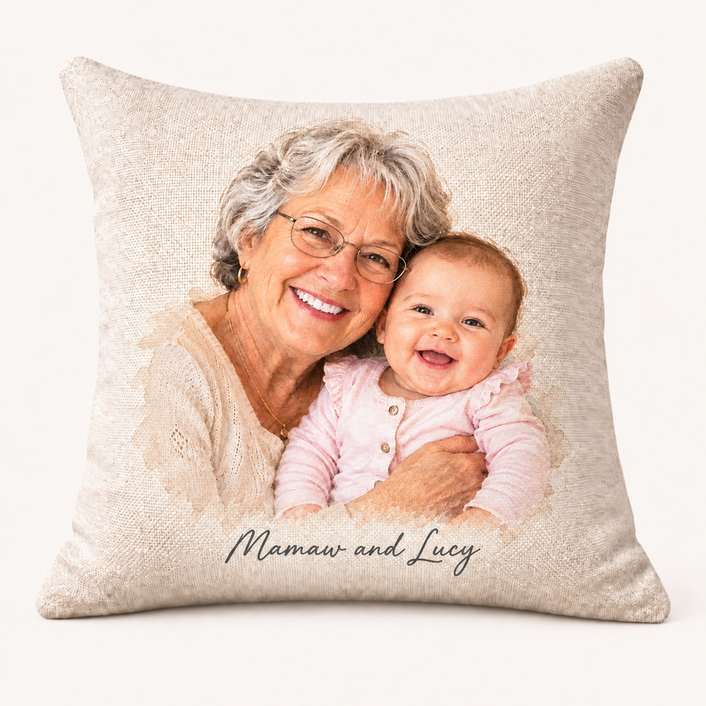Always Loved Collection Portrait Pillow