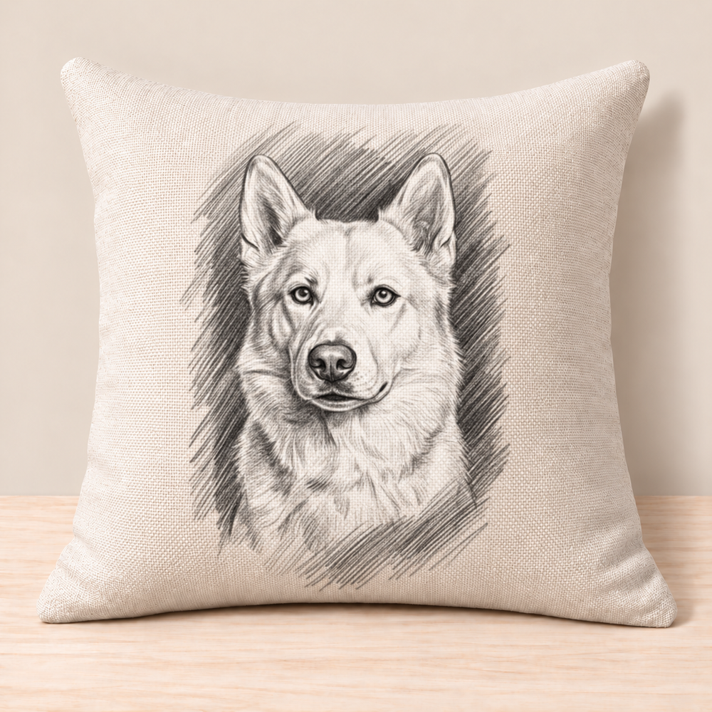 Sketchbook Collection Accent Pillow