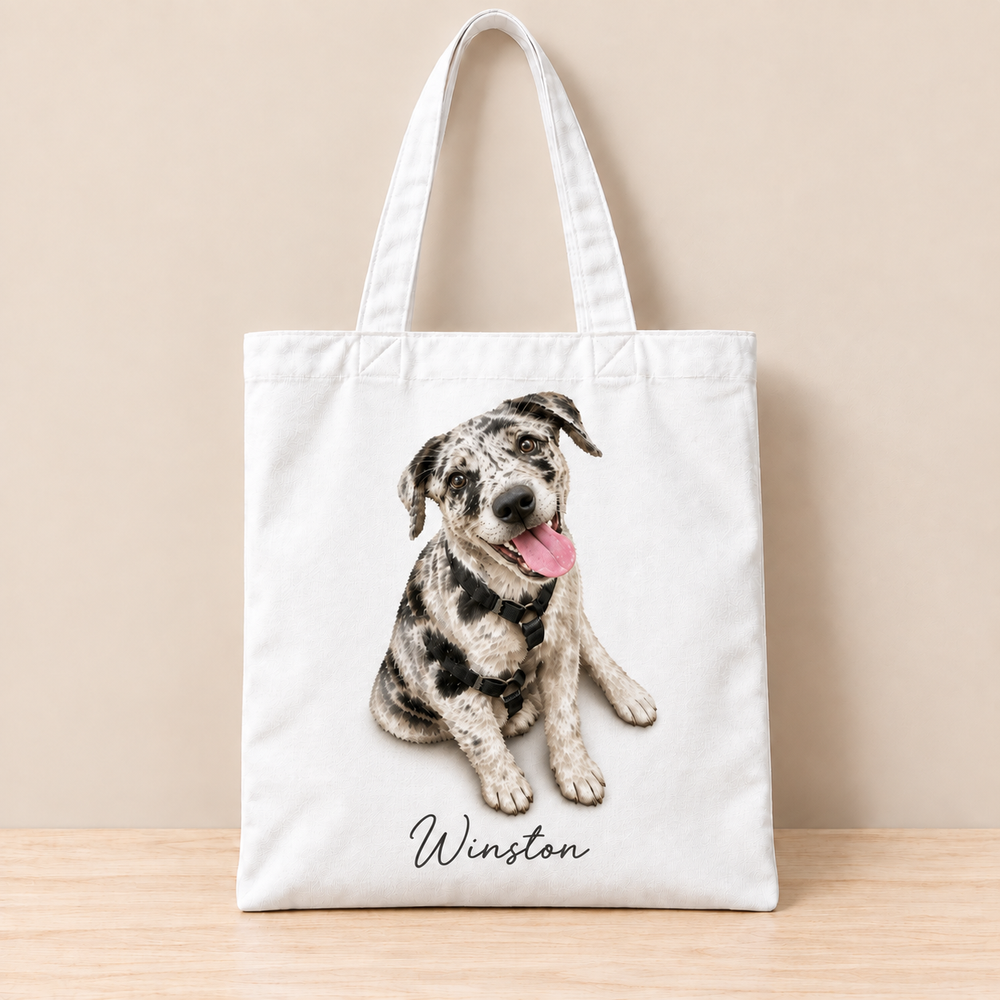 Always Loved Collection Canvas Tote Bag