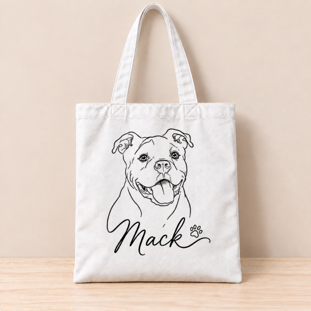 Drawn Together Collection Canvas Tote Bag