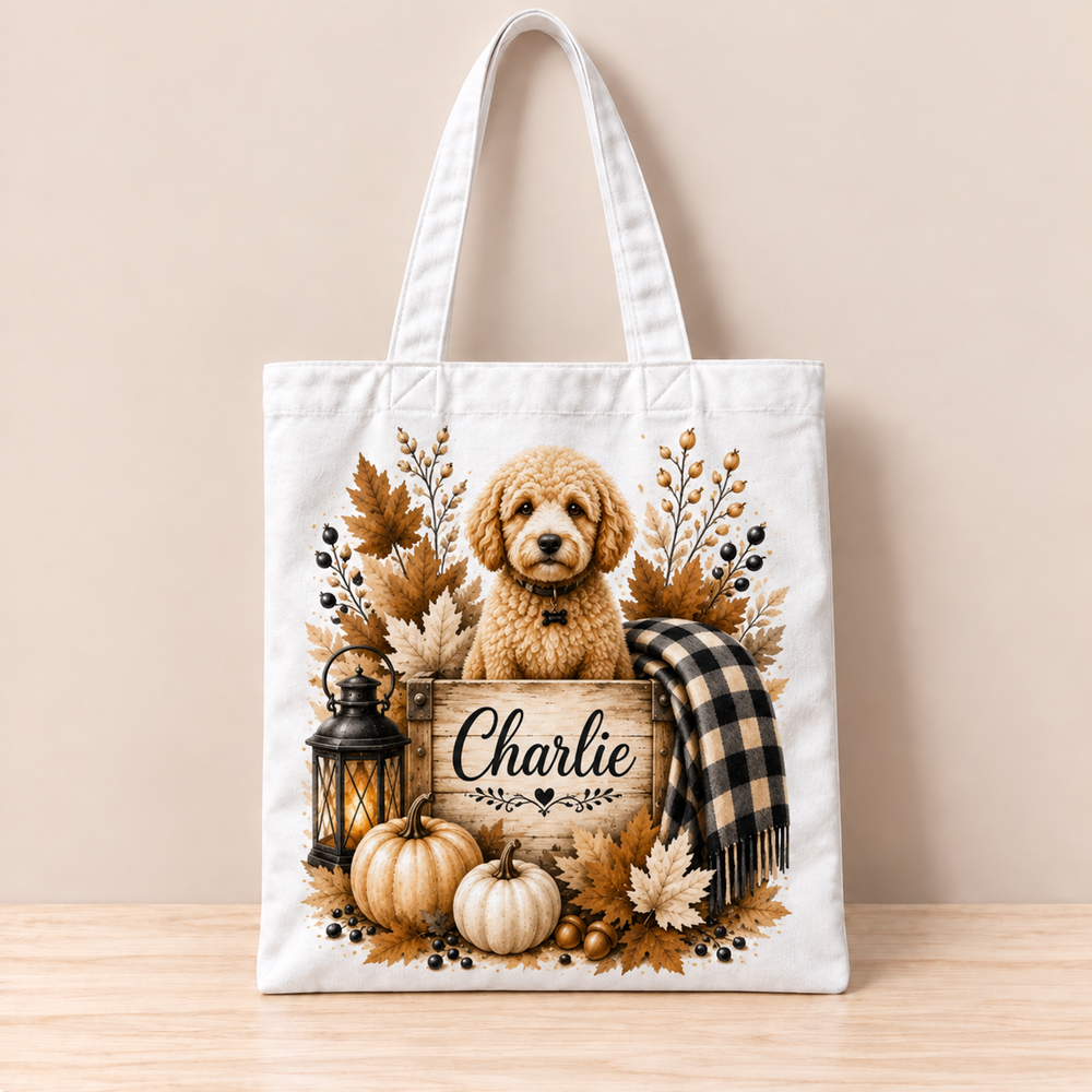 Feels Like Fall Collection Canvas Tote Bag