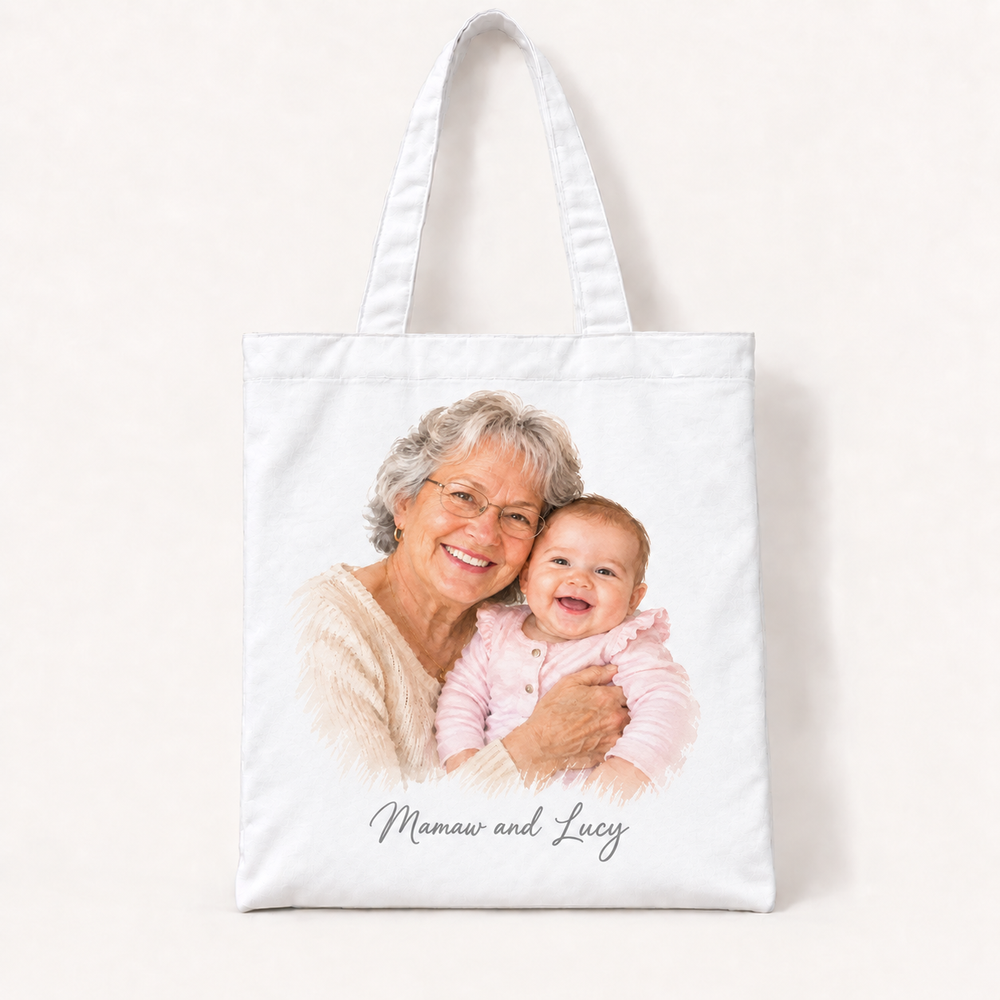 Always Loved Collection Canvas Tote