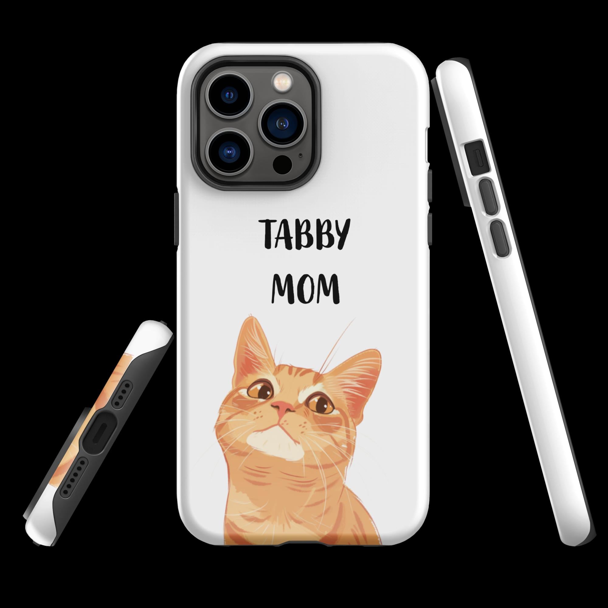 Tabby Mom Tough Case for iPhone®