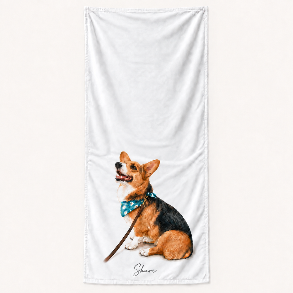 Always Loved Collection Beach Towel
