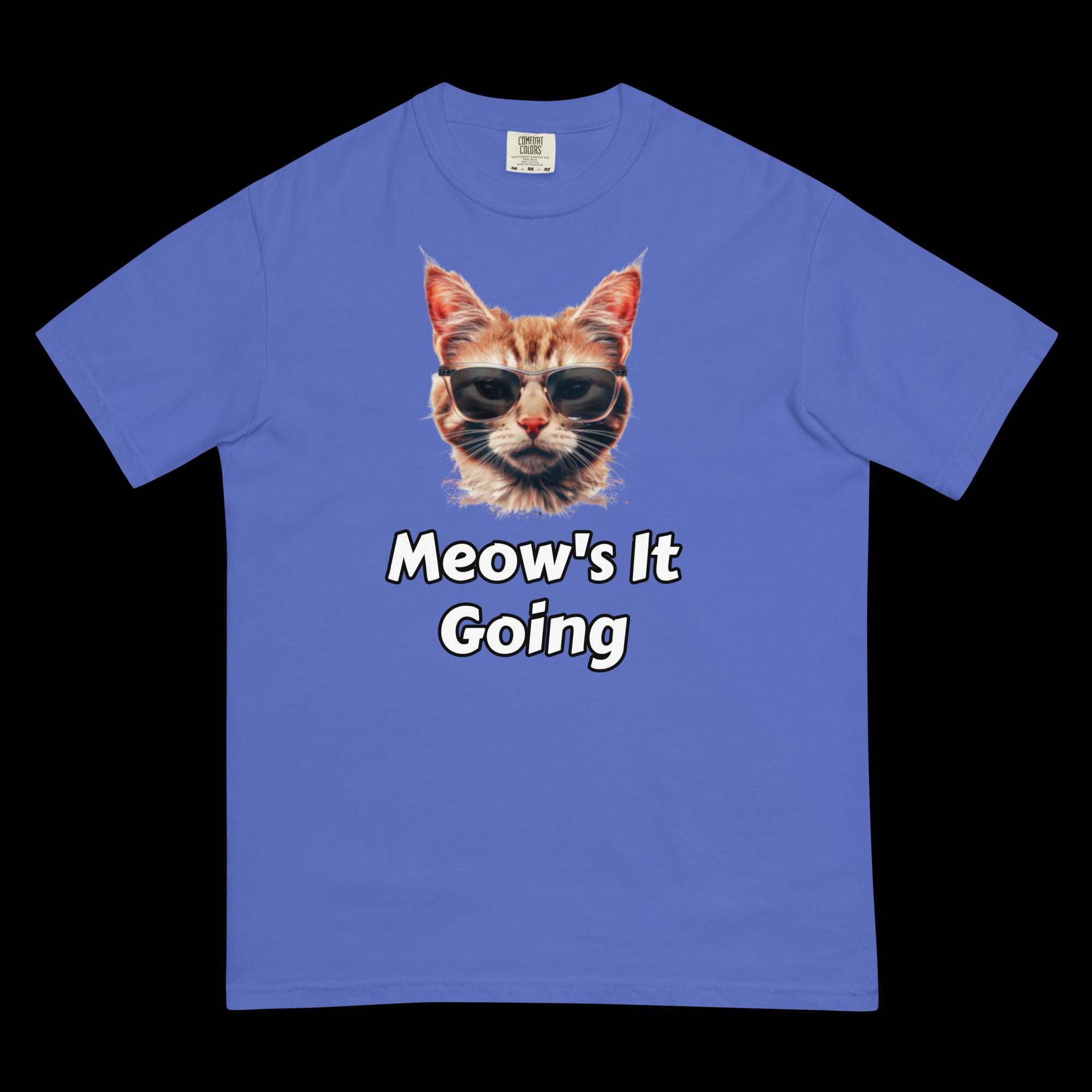 Meow's It Going Unisex Heavyweight T-shirt